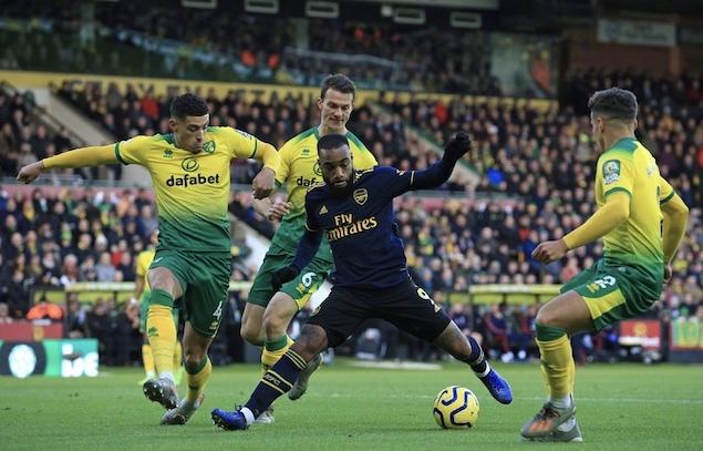 阿森纳客场战平诺里奇,维持不败纪录 阿森纳客场战平诺里奇,维持不败纪录